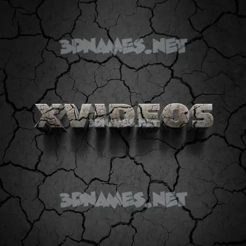 xvideos in Cracked Stone style - 3D name wallpaper xvideos in Cracked Stone style - 3D name wallpaper