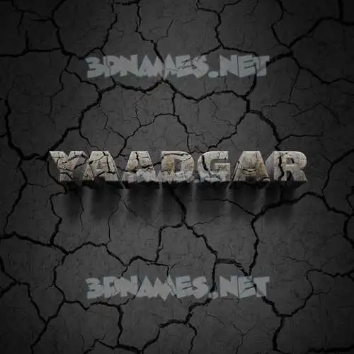 yaadgar in Cracked Stone style - 3D name wallpaper yaadgar in Cracked Stone style - 3D name wallpaper