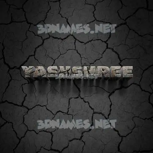 yashshree in Cracked Stone style - 3D name wallpaper yashshree in Cracked Stone style - 3D name wallpaper