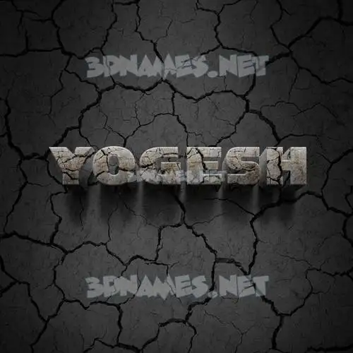 yogesh in Cracked Stone style - 3D name wallpaper yogesh in Cracked Stone style - 3D name wallpaper