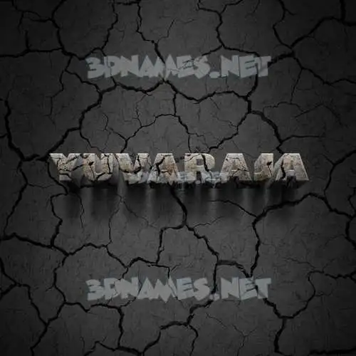 yuvaraja in Cracked Stone style - 3D name wallpaper yuvaraja in Cracked Stone style - 3D name wallpaper