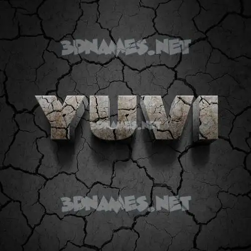 yuvi in Cracked Stone style - 3D name wallpaper yuvi in Cracked Stone style - 3D name wallpaper