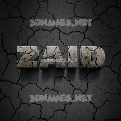zaid in Cracked Stone style - 3D name wallpaper zaid in Cracked Stone style - 3D name wallpaper