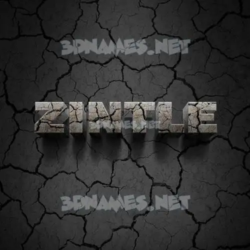 zintle in Cracked Stone style - 3D name wallpaper zintle in Cracked Stone style - 3D name wallpaper