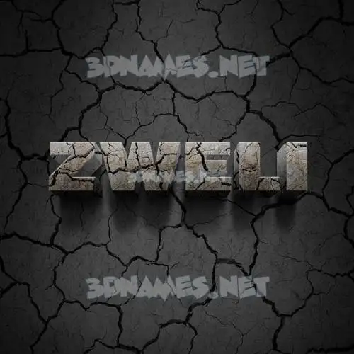 zweli in Cracked Stone style - 3D name wallpaper zweli in Cracked Stone style - 3D name wallpaper