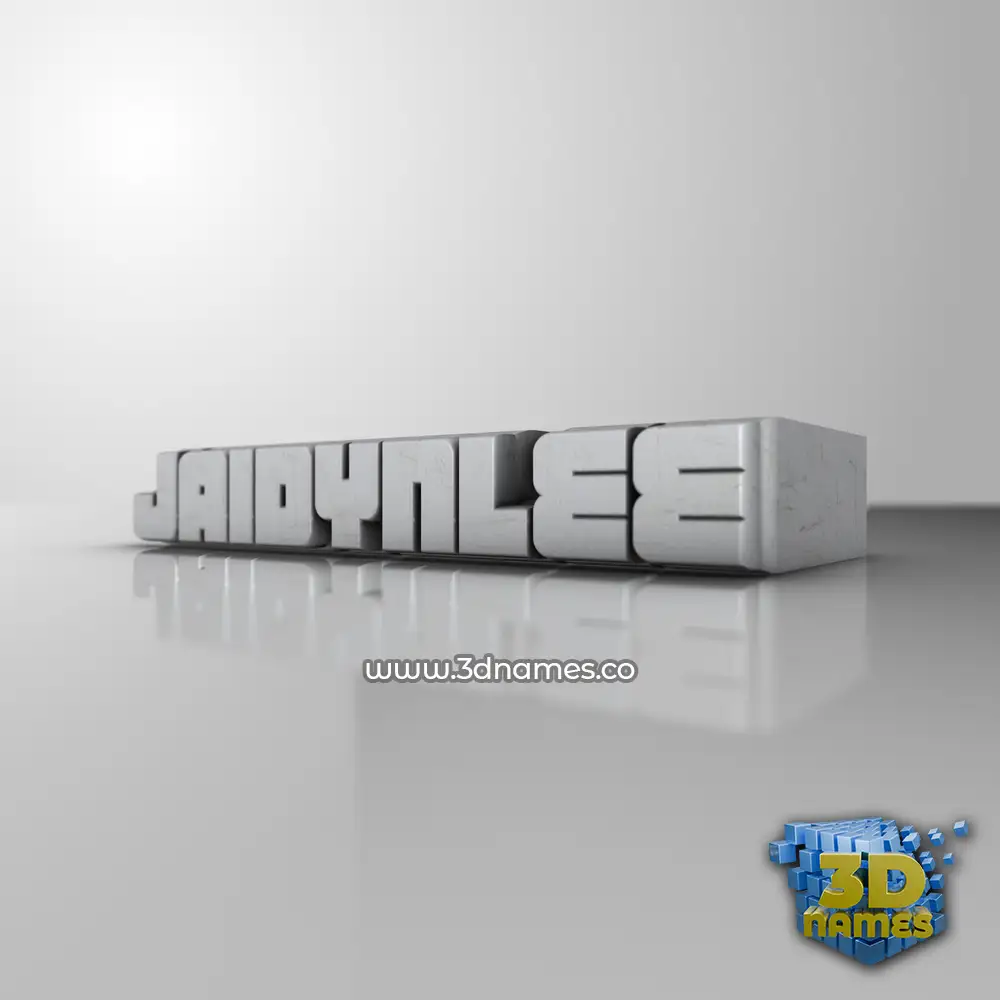 jaidynlee in White Metro style - 3D name wallpaper jaidynlee in White Metro style - 3D name wallpaper