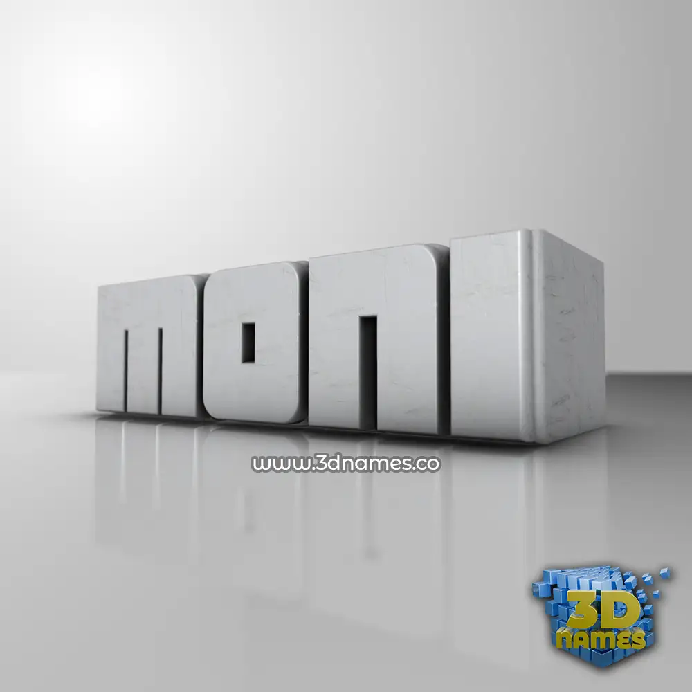 moni in White Metro style - 3D name wallpaper moni in White Metro style - 3D name wallpaper