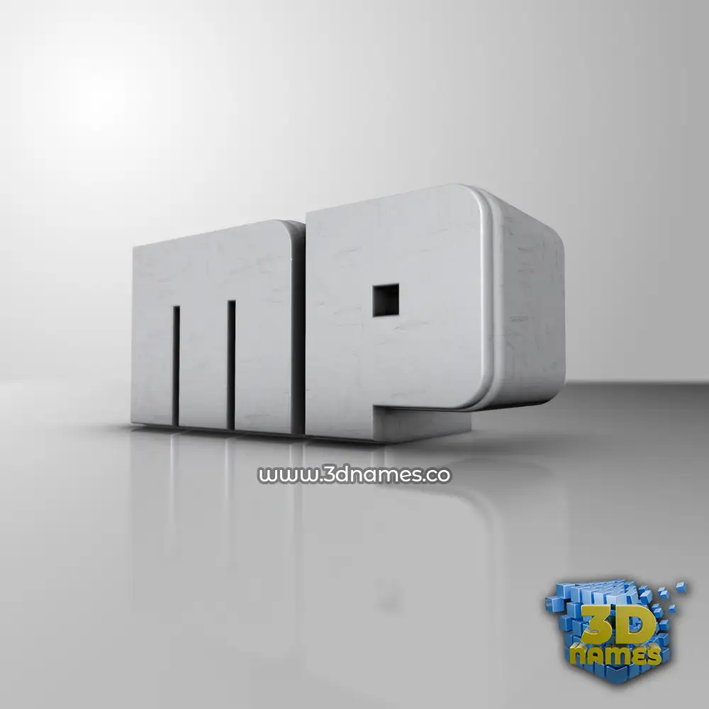 mp in White Metro style - 3D name wallpaper mp in White Metro style - 3D name wallpaper
