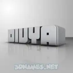 divya in White Metro style - 3D name wallpaper