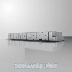 gurinderpal in White Metro style - 3D name wallpaper