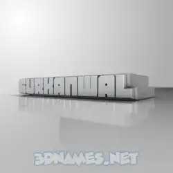 gurkanwal in White Metro style - 3D name wallpaper