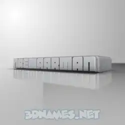 naemaarman in White Metro style - 3D name wallpaper