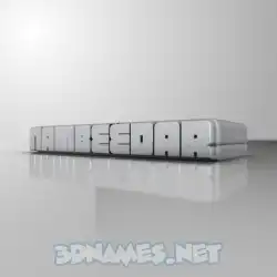 nambeedar in White Metro style - 3D name wallpaper