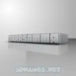 narasamma in White Metro style - 3D name wallpaper
