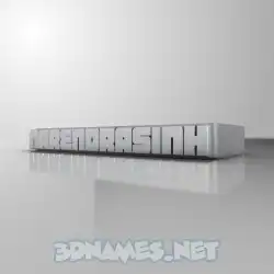narendrasinh in White Metro style - 3D name wallpaper