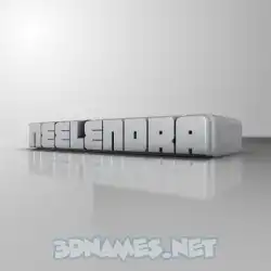 neelendra in White Metro style - 3D name wallpaper