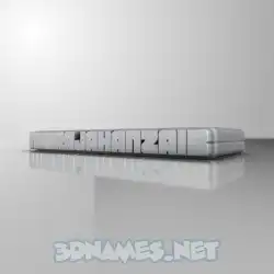 nimrajahanzaib in White Metro style - 3D name wallpaper