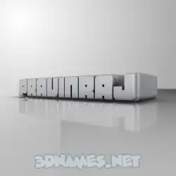 pravinraj in White Metro style - 3D name wallpaper