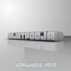 rajatpooja in White Metro style - 3D name wallpaper