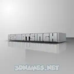 rehmatsingh in White Metro style - 3D name wallpaper