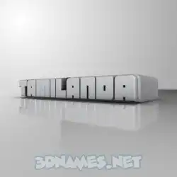 tamilanda in White Metro style - 3D name wallpaper