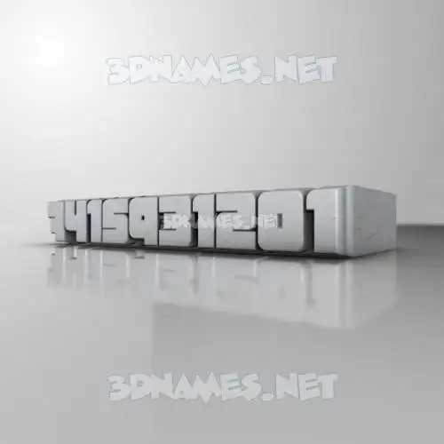7415931201 in White Metro style - 3D name wallpaper 7415931201 in White Metro style - 3D name wallpaper