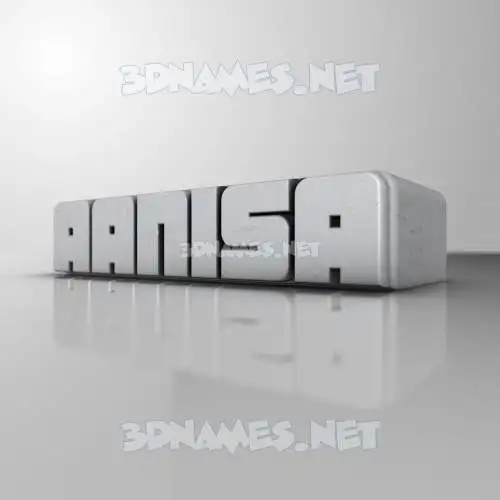 aanisa in White Metro style - 3D name wallpaper aanisa in White Metro style - 3D name wallpaper