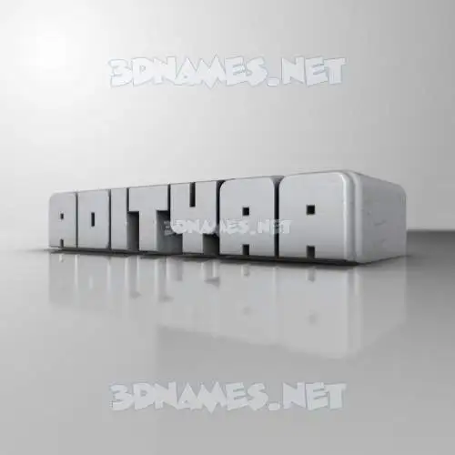 adityaa in White Metro style - 3D name wallpaper