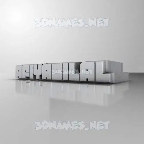 afiyabilal in White Metro style - 3D name wallpaper