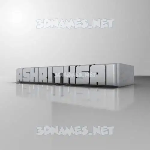 ashrithsai in White Metro style - 3D name wallpaper