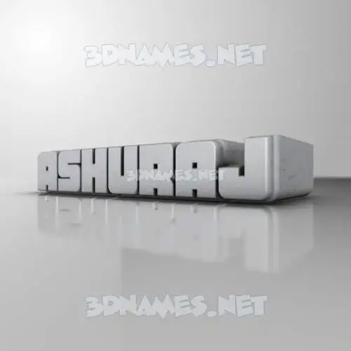 ashuraj in White Metro style - 3D name wallpaper