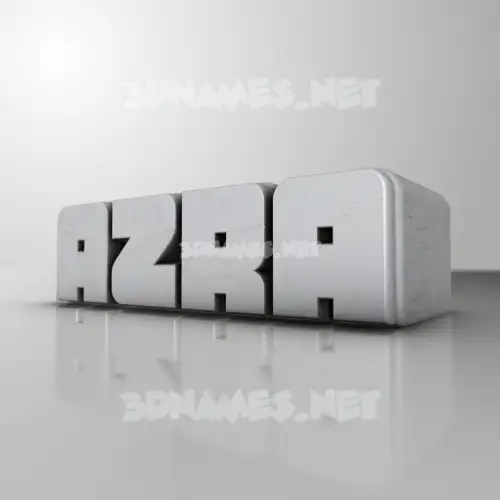 azra in White Metro style - 3D name wallpaper azra in White Metro style - 3D name wallpaper