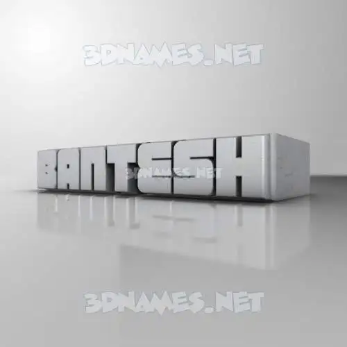 bantesh in White Metro style - 3D name wallpaper bantesh in White Metro style - 3D name wallpaper