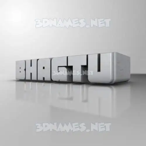 bhagtu in White Metro style - 3D name wallpaper