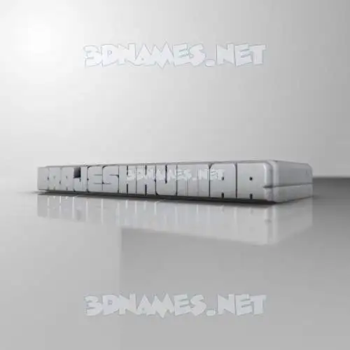 brajeshkumar in White Metro style - 3D name wallpaper