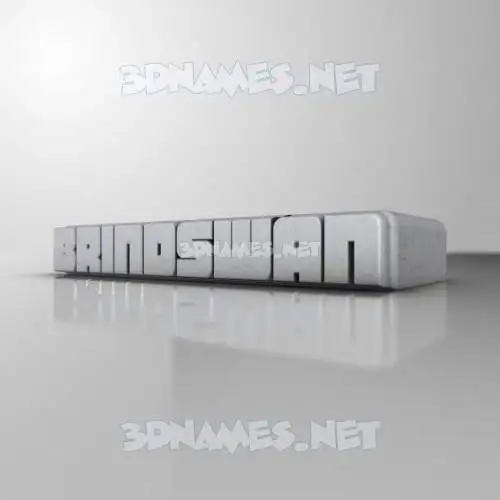brindswan in White Metro style - 3D name wallpaper brindswan in White Metro style - 3D name wallpaper