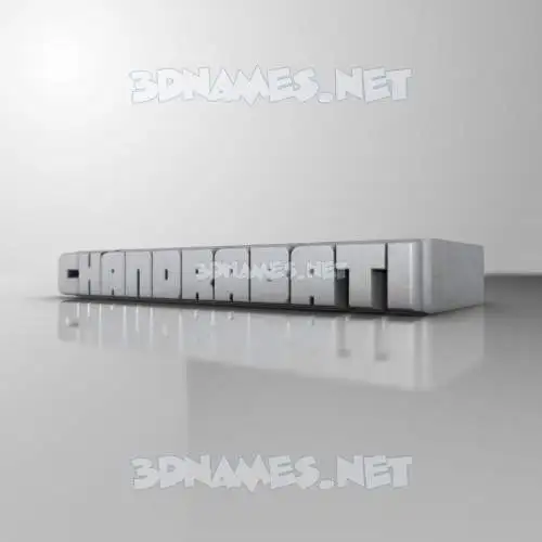 chandrabati in White Metro style - 3D name wallpaper