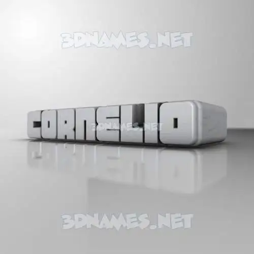 cornelio in White Metro style - 3D name wallpaper cornelio in White Metro style - 3D name wallpaper