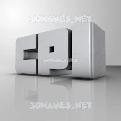 cpi in White Metro style - 3D name wallpaper