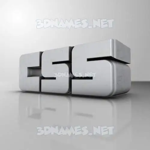 css in White Metro style - 3D name wallpaper css in White Metro style - 3D name wallpaper