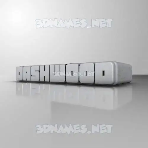 dashwood in White Metro style - 3D name wallpaper dashwood in White Metro style - 3D name wallpaper