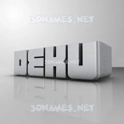 deku in White Metro style - 3D name wallpaper deku in White Metro style - 3D name wallpaper