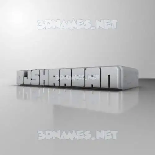 djshraban in White Metro style - 3D name wallpaper djshraban in White Metro style - 3D name wallpaper