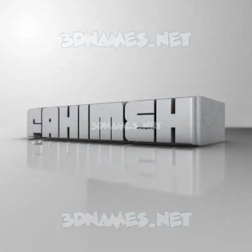 fahimeh in White Metro style - 3D name wallpaper