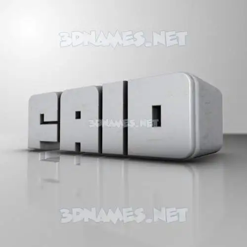 faid in White Metro style - 3D name wallpaper