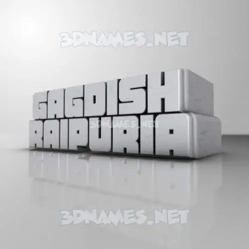 gagdish raipuria in White Metro style - 3D name wallpaper gagdish raipuria in White Metro style - 3D name wallpaper