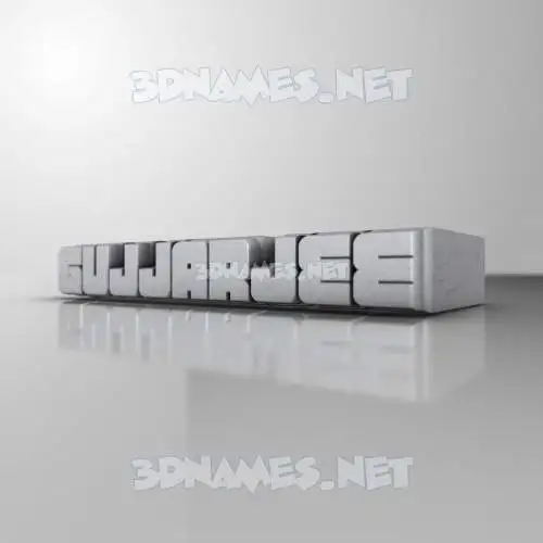 gujjarjee in White Metro style - 3D name wallpaper gujjarjee in White Metro style - 3D name wallpaper