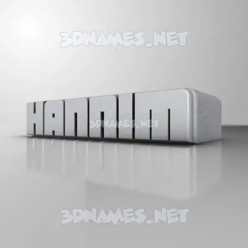 hannim in White Metro style - 3D name wallpaper hannim in White Metro style - 3D name wallpaper