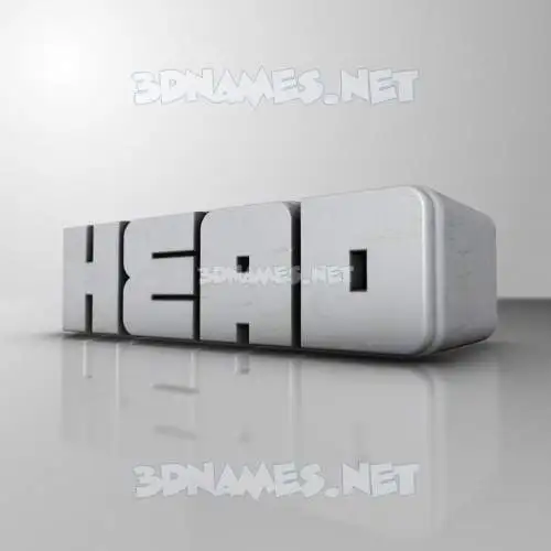 head in White Metro style - 3D name wallpaper head in White Metro style - 3D name wallpaper