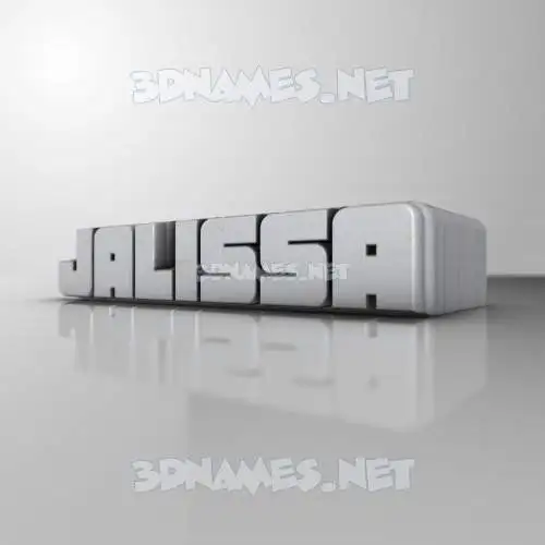 jalissa in White Metro style - 3D name wallpaper jalissa in White Metro style - 3D name wallpaper